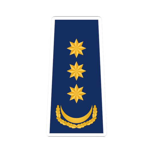 Polkovnik AzHHQ (Azerbaijan) (Military Rank) STICKER Vinyl Kiss-Cut Decal 2 Inch White - The Sticker Space