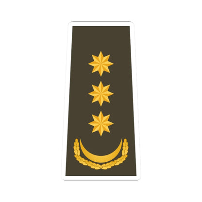 Polkovnik AzSQ (Azerbaijan) (Military Rank) STICKER Vinyl Kiss-Cut Decal 2 Inch White - The Sticker Space