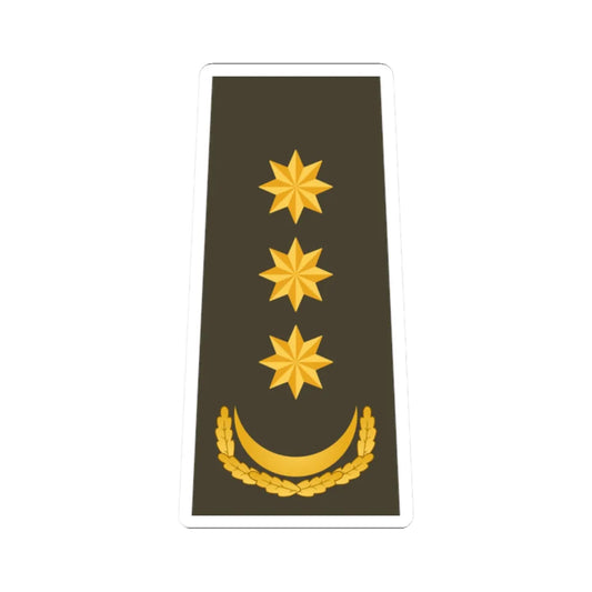 Polkovnik AzSQ (Azerbaijan) (Military Rank) STICKER Vinyl Kiss-Cut Decal 2 Inch White - The Sticker Space