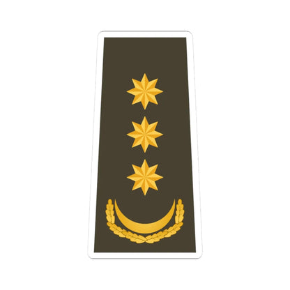 Polkovnik AzSQ (Azerbaijan) (Military Rank) STICKER Vinyl Kiss-Cut Decal 3 Inch White - The Sticker Space