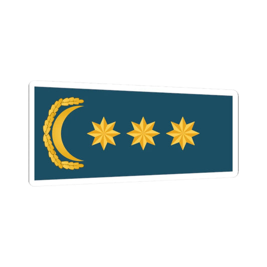 Polkovnik DSX (Azerbaijan) (Military Rank) STICKER Vinyl Kiss-Cut Decal 2 Inch White - The Sticker Space