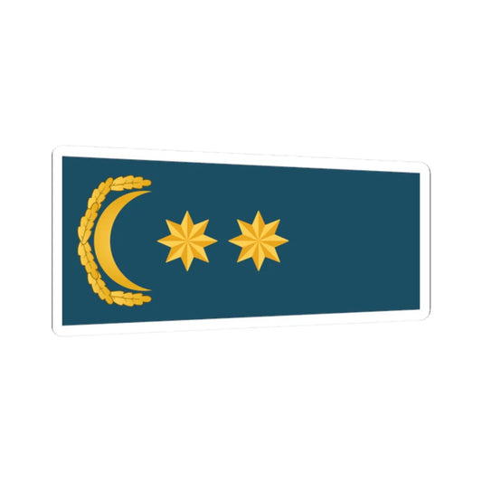 Polkovnik leytenant DSX (Azerbaijan) (Military Rank) STICKER Vinyl Kiss-Cut Decal 2 Inch White - The Sticker Space