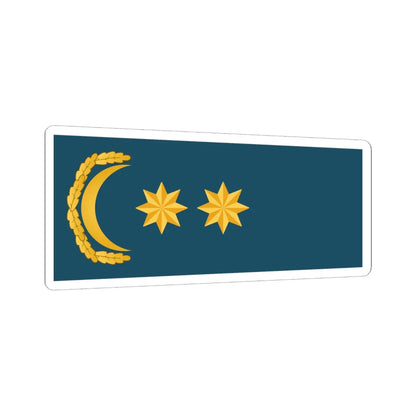 Polkovnik leytenant DSX (Azerbaijan) (Military Rank) STICKER Vinyl Kiss-Cut Decal 6 Inch White - The Sticker Space