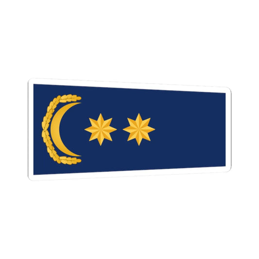 Polkovnik leytenant HHQ (Azerbaijan) (Military Rank) STICKER Vinyl Kiss-Cut Decal 2 Inch White - The Sticker Space