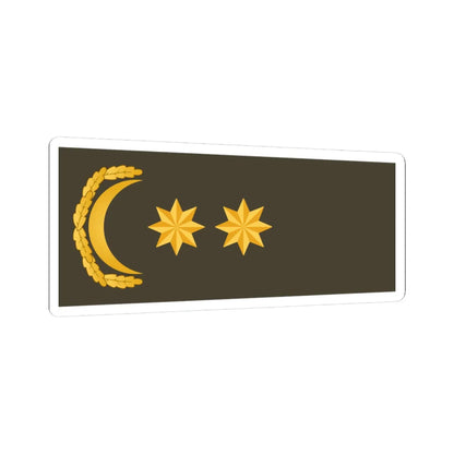 Polkovnik leytenant SQ (Azerbaijan) (Military Rank) STICKER Vinyl Kiss-Cut Decal 3 Inch White - The Sticker Space