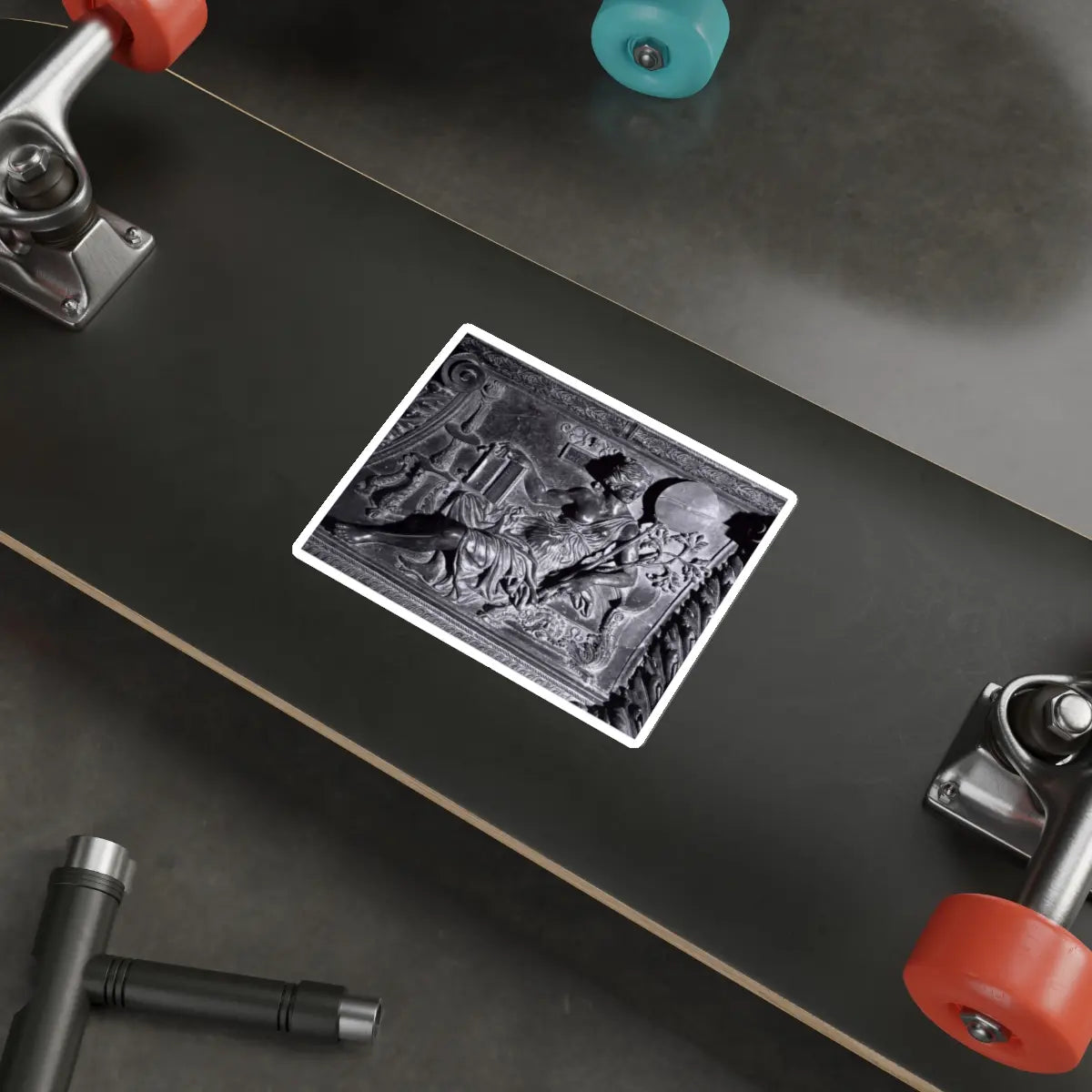 SKU:16679417529225946780 Sticker types:White Shape:Die-Cut Sizes:5" × 5"