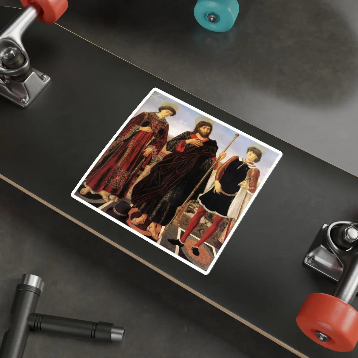 SKU:14498300339110302557 Sticker types:White Shape:Die-Cut Sizes:6" × 6"