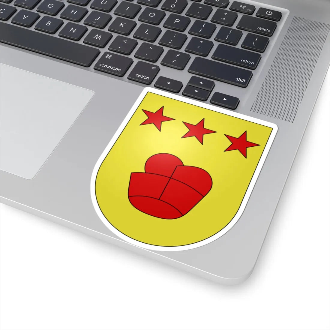 Pollegio-coat of arms (Switzerland) (Coat of Arms) STICKER Vinyl Kiss-Cut Decal - The Sticker Space