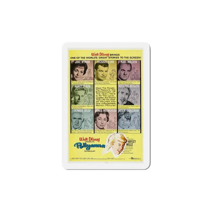 Pollyanna 1960 Movie Poster Refrigerator Magnet 4 Inch - The Sticker Space