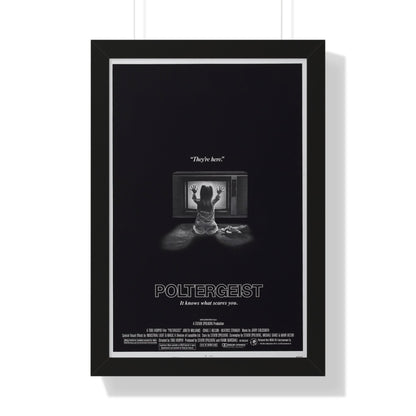 POLTERGEIST 1982 - Framed Movie Poster-16″ x 24″-The Sticker Space