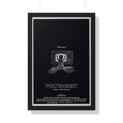 POLTERGEIST 1982 - Framed Movie Poster-20" x 30"-The Sticker Space