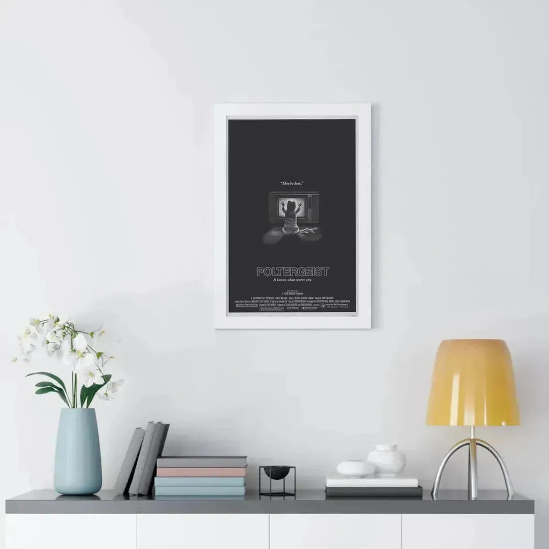 POLTERGEIST 1982 - Framed Movie Poster - The Sticker Space