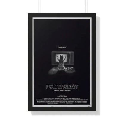 POLTERGEIST 1982 - Framed Movie Poster - The Sticker Space