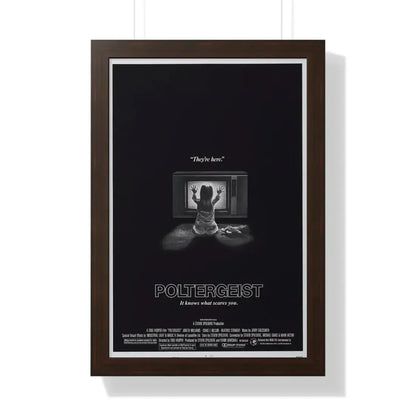 POLTERGEIST 1982 - Framed Movie Poster - The Sticker Space