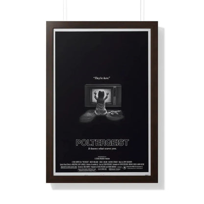 POLTERGEIST 1982 - Framed Movie Poster - The Sticker Space