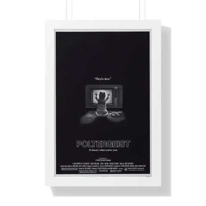POLTERGEIST 1982 - Framed Movie Poster - The Sticker Space