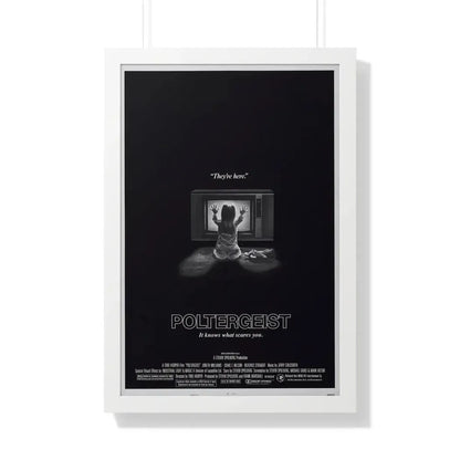 POLTERGEIST 1982 - Framed Movie Poster - The Sticker Space
