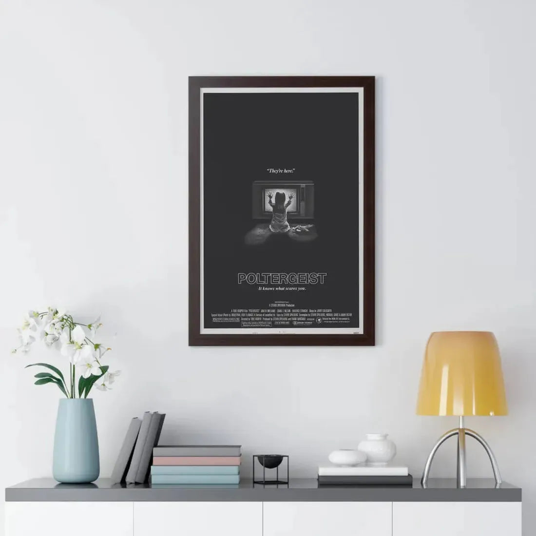 POLTERGEIST 1982 - Framed Movie Poster - The Sticker Space
