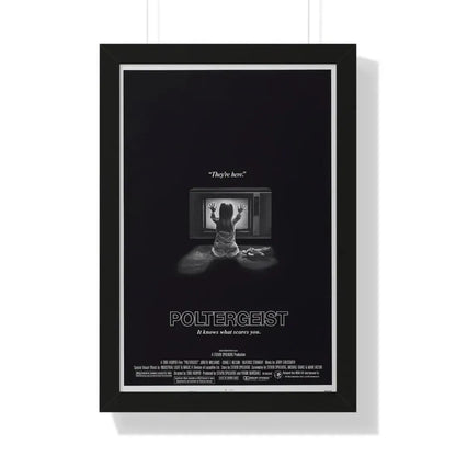 POLTERGEIST 1982 - Framed Movie Poster - The Sticker Space