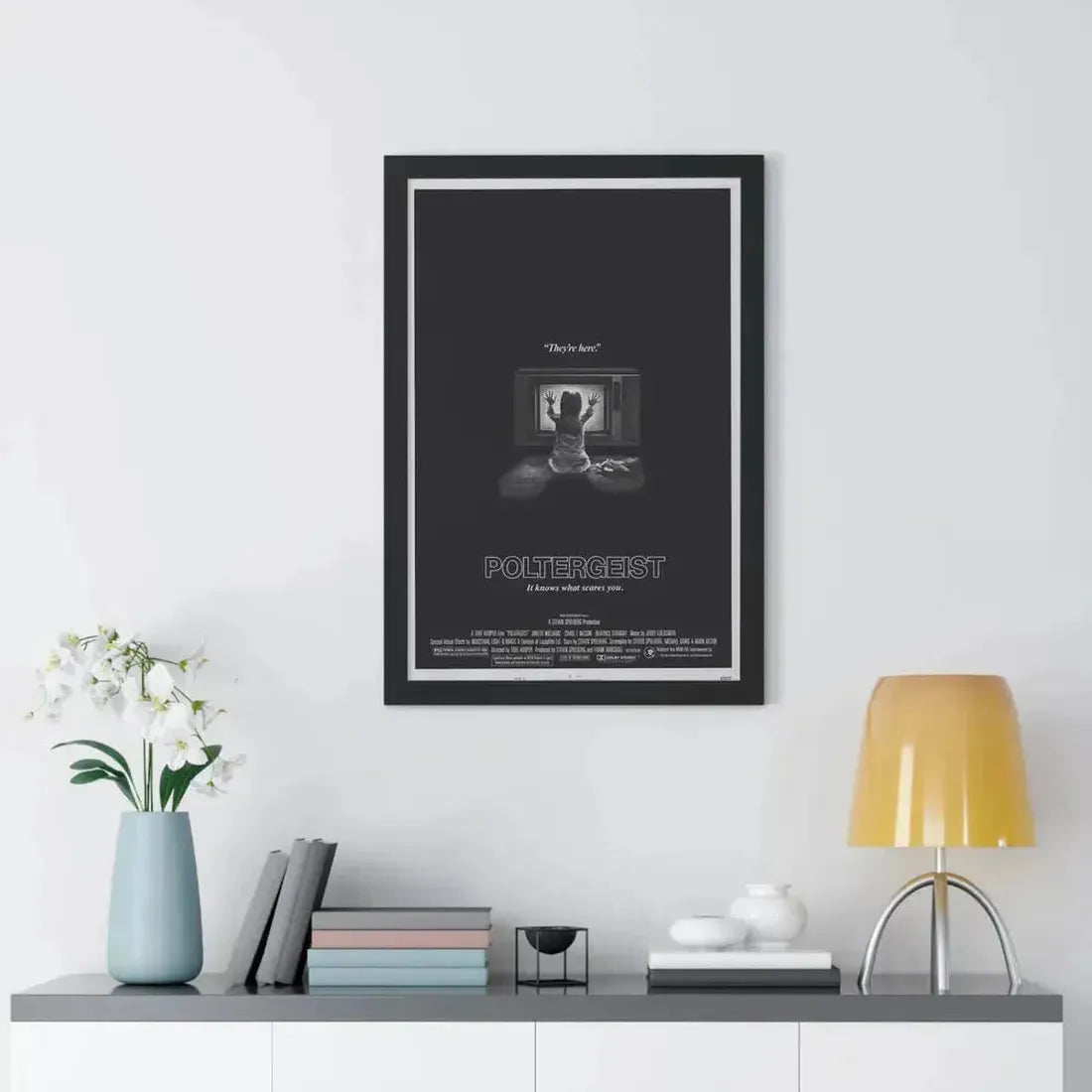 POLTERGEIST 1982 - Framed Movie Poster - The Sticker Space