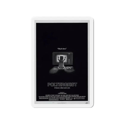 POLTERGEIST 1982 Movie Poster - Refrigerator Magnet 2 Inch Die-Cut - The Sticker Space