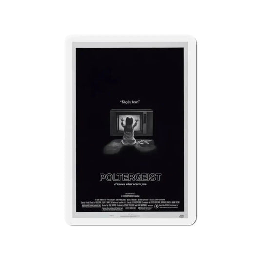 POLTERGEIST 1982 Movie Poster - Refrigerator Magnet 2 Inch Die-Cut - The Sticker Space