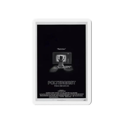POLTERGEIST 1982 Movie Poster - Refrigerator Magnet 3 Inch Die-Cut - The Sticker Space