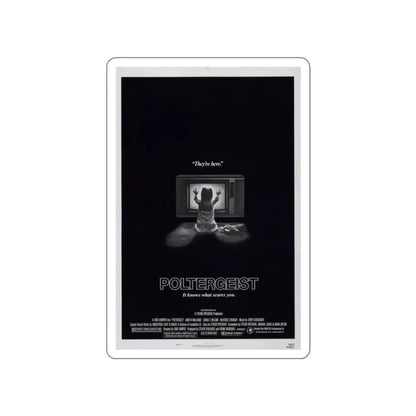 POLTERGEIST 1982 Movie Poster STICKER Vinyl Die-Cut Decal 2 Inch - The Sticker Space