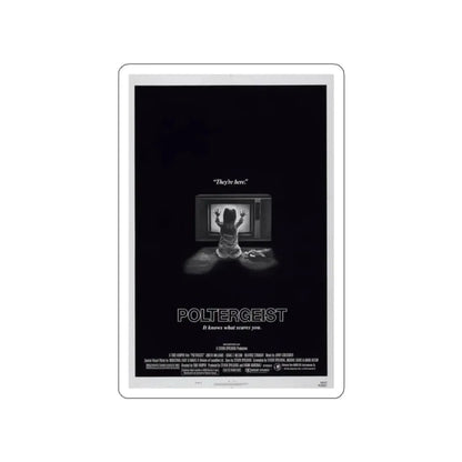 POLTERGEIST 1982 Movie Poster STICKER Vinyl Die-Cut Decal - The Sticker Space