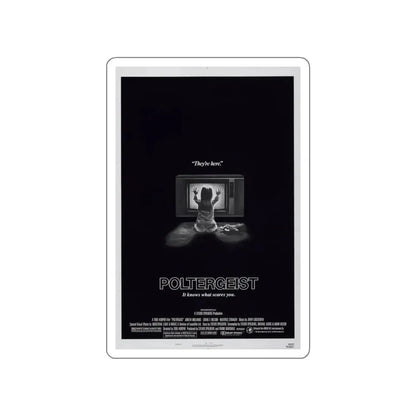 POLTERGEIST 1982 Movie Poster STICKER Vinyl Die-Cut Decal - The Sticker Space