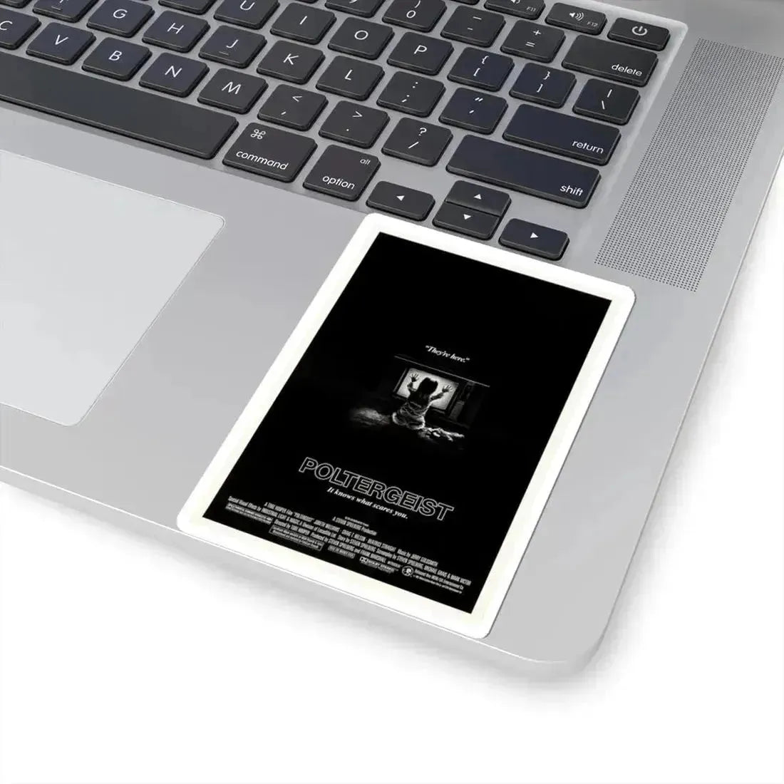 Poltergeist 1982 Movie Poster - STICKER Vinyl Kiss-Cut Decal - The Sticker Space