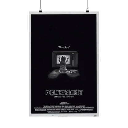 POLTERGEIST 1982 - Paper Movie Poster 16″ x 24″ Matte - The Sticker Space