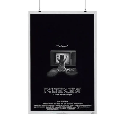 POLTERGEIST 1982 - Paper Movie Poster 24″ x 36″ Matte - The Sticker Space