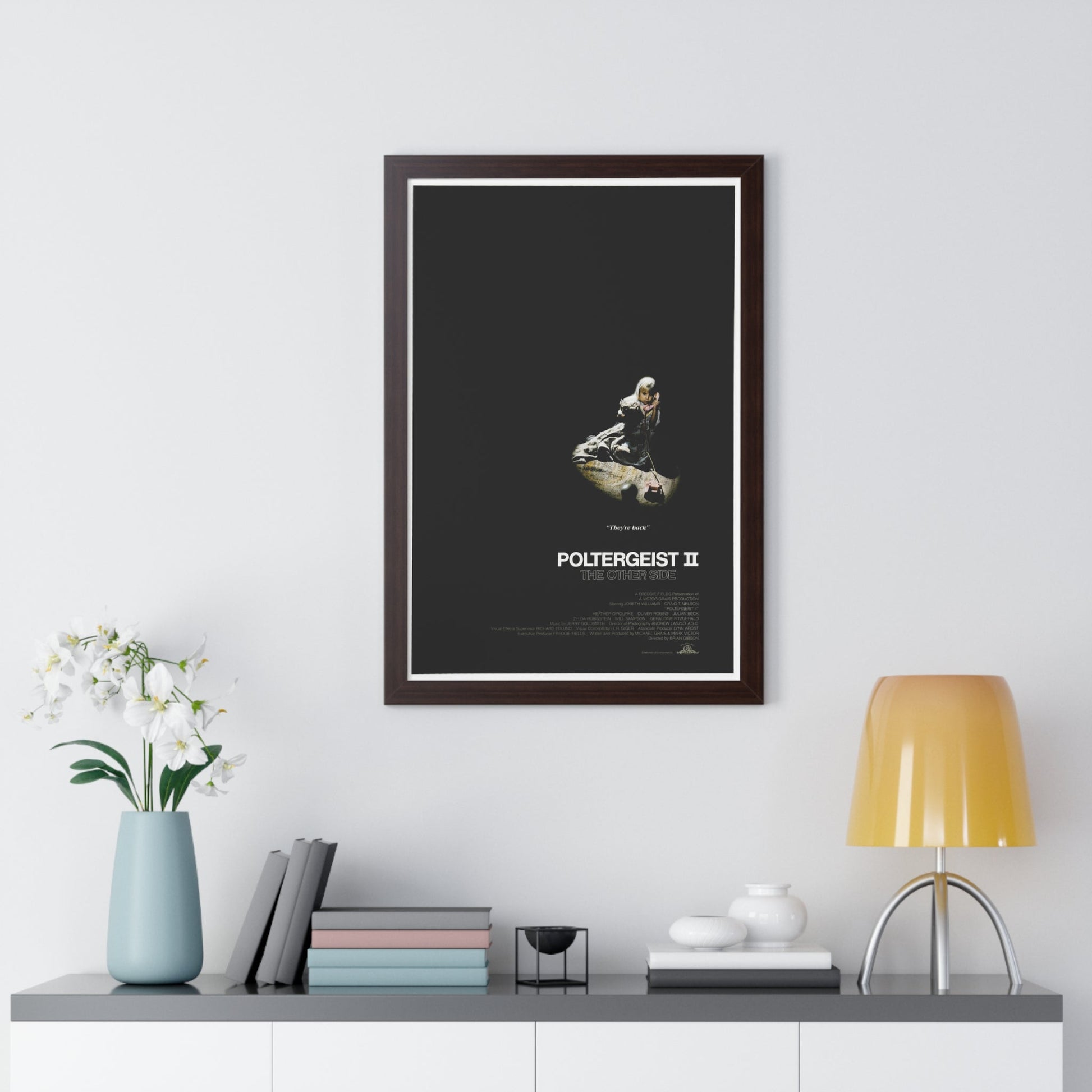 POLTERGEIST II 1986 - Framed Movie Poster-The Sticker Space