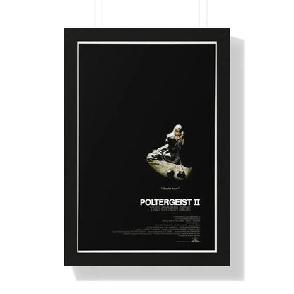 POLTERGEIST II 1986 - Framed Movie Poster 16″ x 24″ Black - The Sticker Space