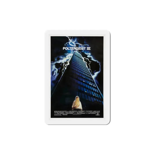 Poltergeist III 1988 Movie Poster Refrigerator Magnet 2 Inch - The Sticker Space