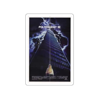 POLTERGEIST III 1988 Movie Poster STICKER Vinyl Die-Cut Decal - The Sticker Space