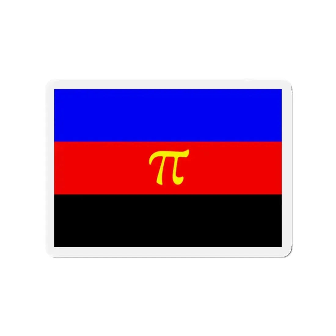 Polyamory Pride Flag - Refrigerator Magnet 2 Inch - The Sticker Space