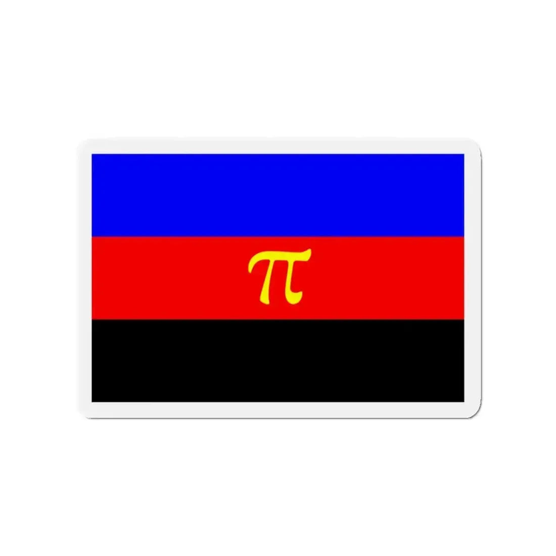 Polyamory Pride Flag - Refrigerator Magnet 3 Inch - The Sticker Space