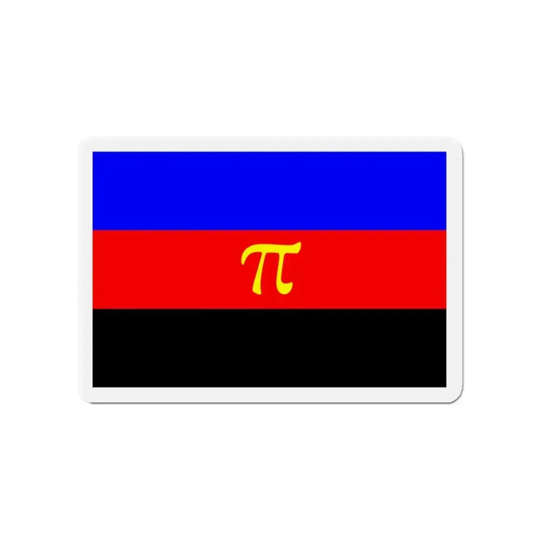 Polyamory Pride Flag - Refrigerator Magnet 4 Inch - The Sticker Space