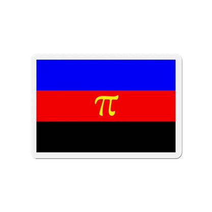 Polyamory Pride Flag - Refrigerator Magnet 4 Inch - The Sticker Space