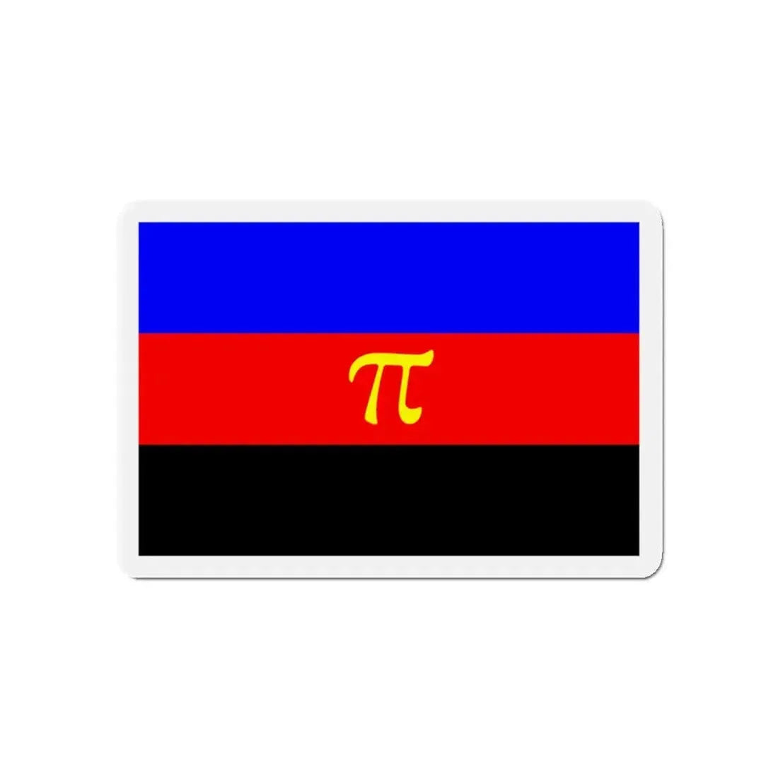 Polyamory Pride Flag - Refrigerator Magnet 5 Inch - The Sticker Space