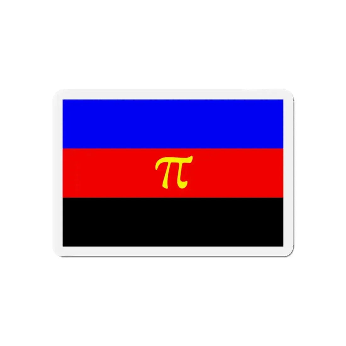 Polyamory Pride Flag - Refrigerator Magnet 6 Inch - The Sticker Space