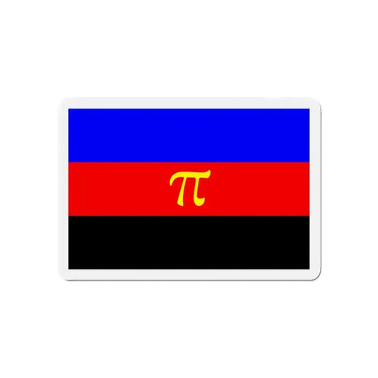 Polyamory Pride Flag - Refrigerator Magnet 6 Inch - The Sticker Space