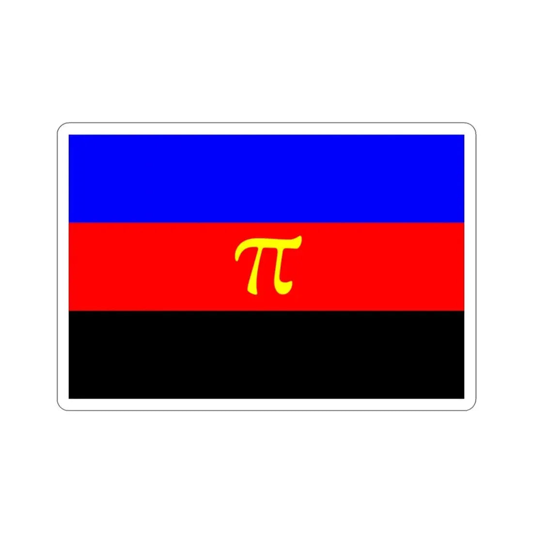 Polyamory Pride Flag STICKER Vinyl Die-Cut Decal 3 Inch - The Sticker Space