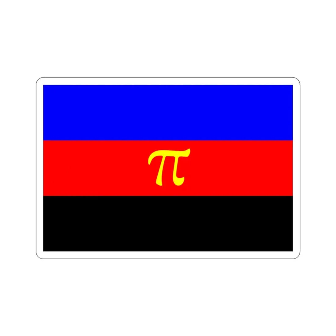 Polyamory Pride Flag STICKER Vinyl Die-Cut Decal - The Sticker Space