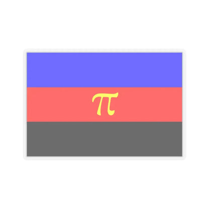 Polyamory Pride Flag - STICKER Vinyl Kiss-Cut Decal 2 Inch Transparent - The Sticker Space