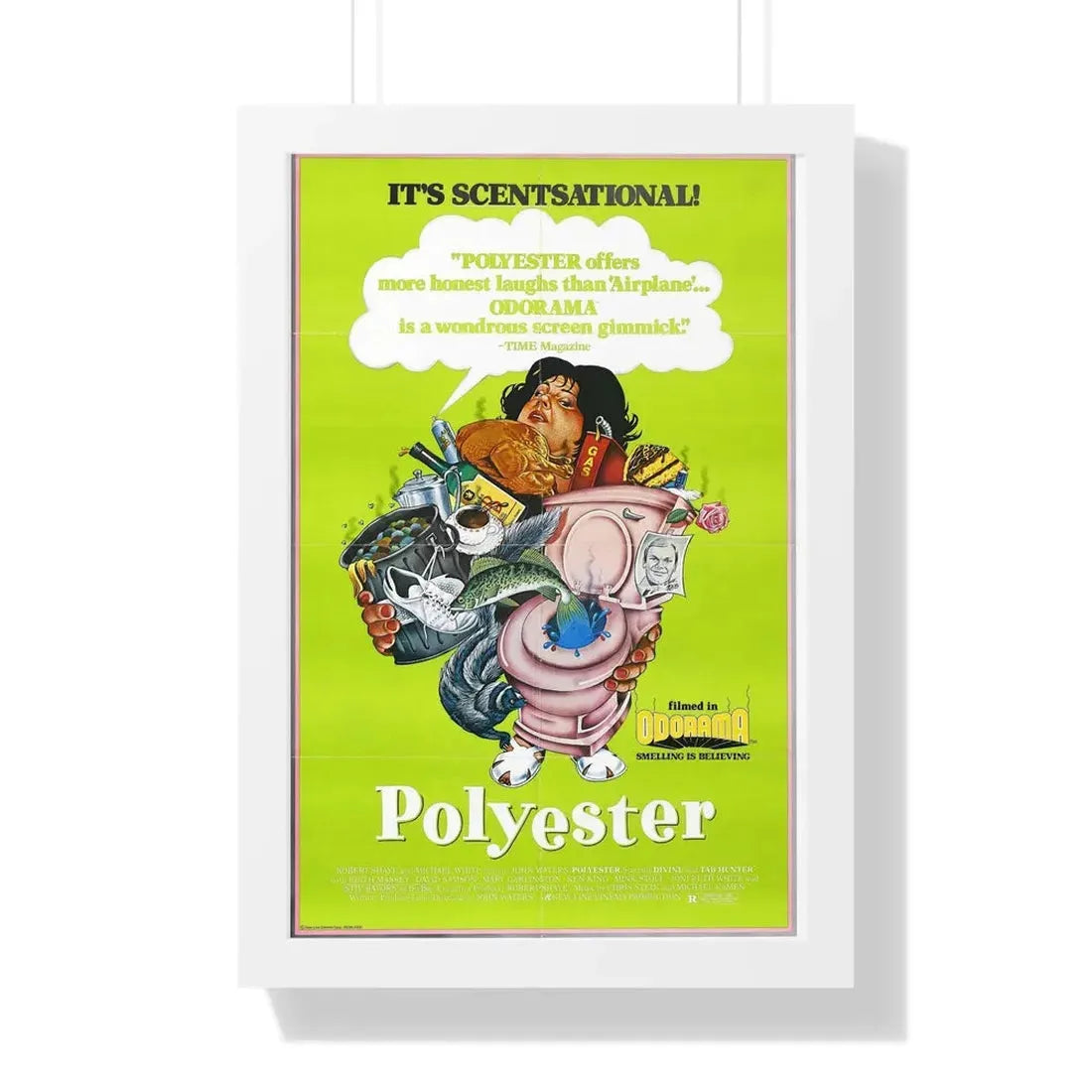 POLYESTER 1981 - Framed Movie Poster - The Sticker Space