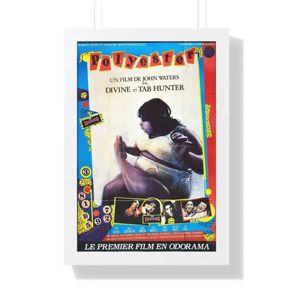 POLYESTER (FRENCH) 1981 - Framed Movie Poster 16″ x 24″ White - The Sticker Space