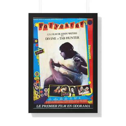 POLYESTER (FRENCH) 1981 - Framed Movie Poster 20" x 30" Black - The Sticker Space
